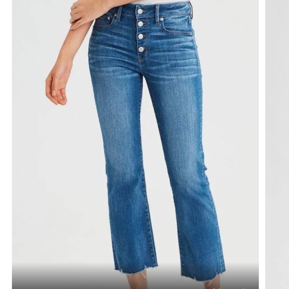 American eagle cropped Jean